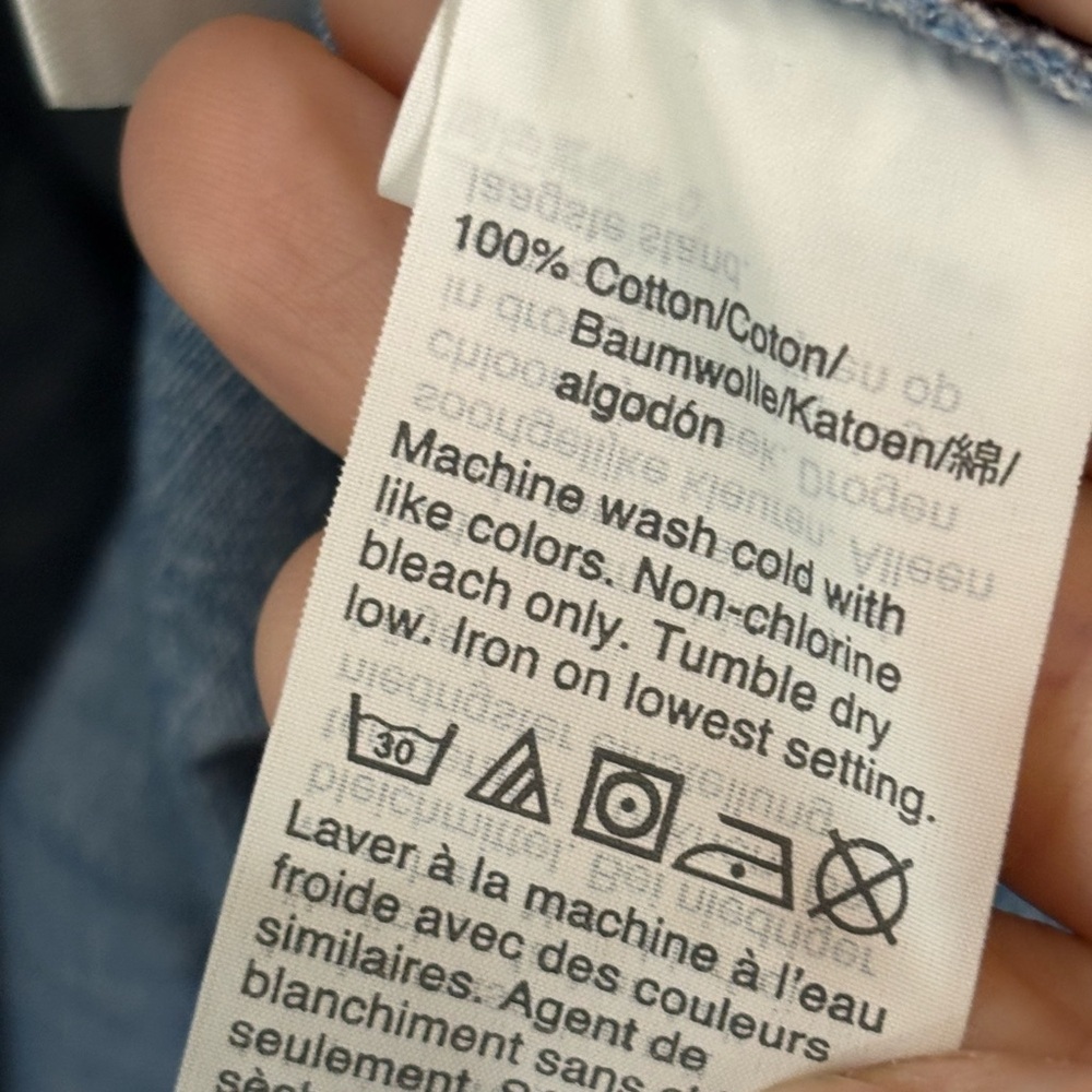 J. Crew Chambray Blue Button Front Sweetheart Dre… - image 5